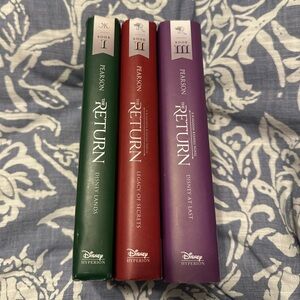 Disney The Return Book Trio - Red, Purple, Green